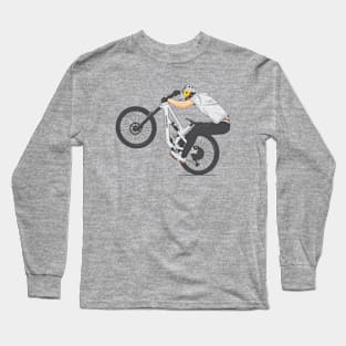 downhill freestyle rider Long Sleeve T-Shirt